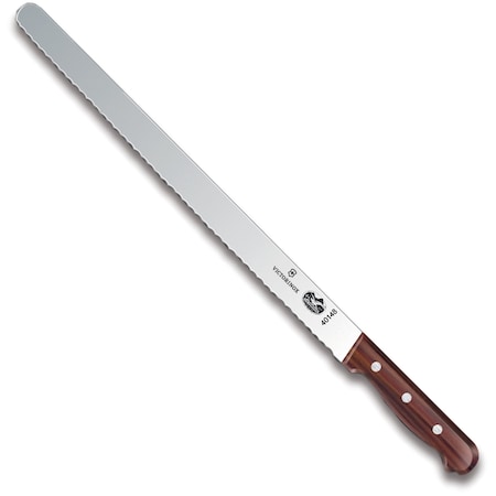 Swiss Army Brands Victorinox 40148 Kitchen Wood Slicing - Serrated , 14In Roast Beef Blade, 10.25In Width At Handle VIC-5.4230.36